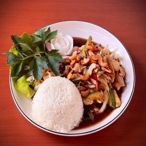 90A. Hoisin szószos rizs Zöldségek & Tofu