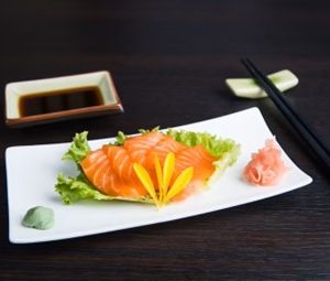 SS1. Sashimi Lazac (4db)