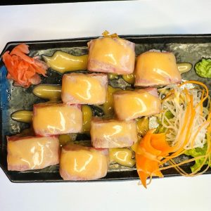 I6. Füstölt Tonhal uramaki (8db)