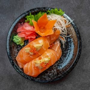 N4. Nigiri Lazac libamáj(2db)